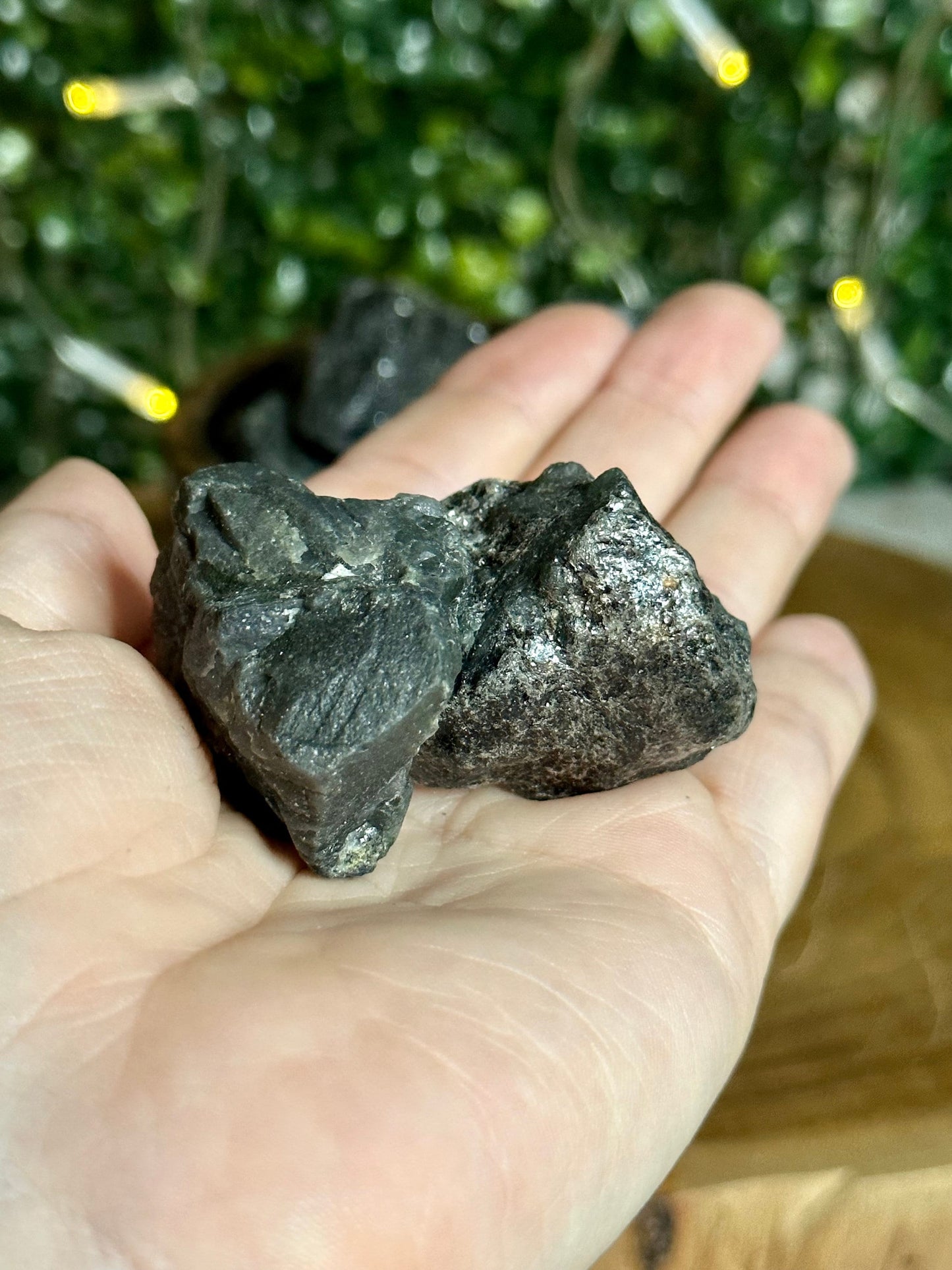 Raw Green Tourmaline Cluster
