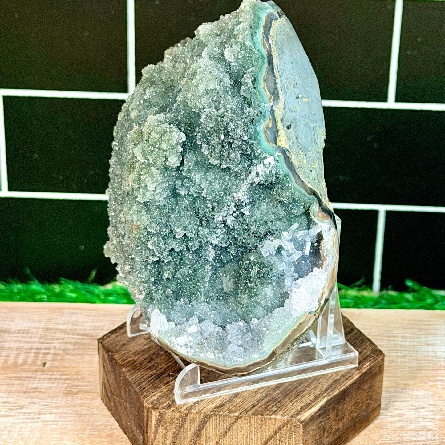 Green Sugar Agate Free Form