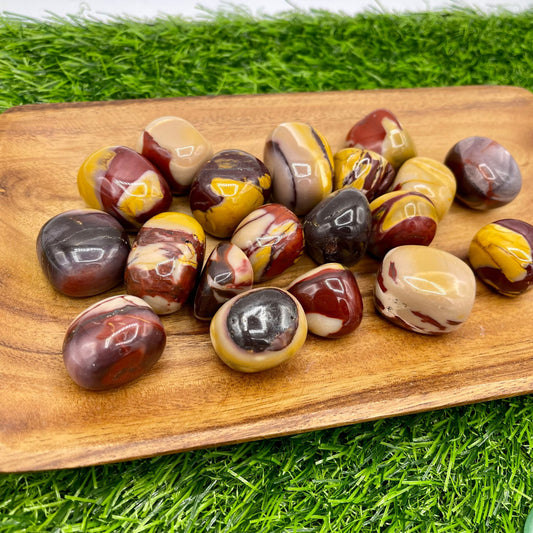 Vibrant Mookaite Tumbled Stones