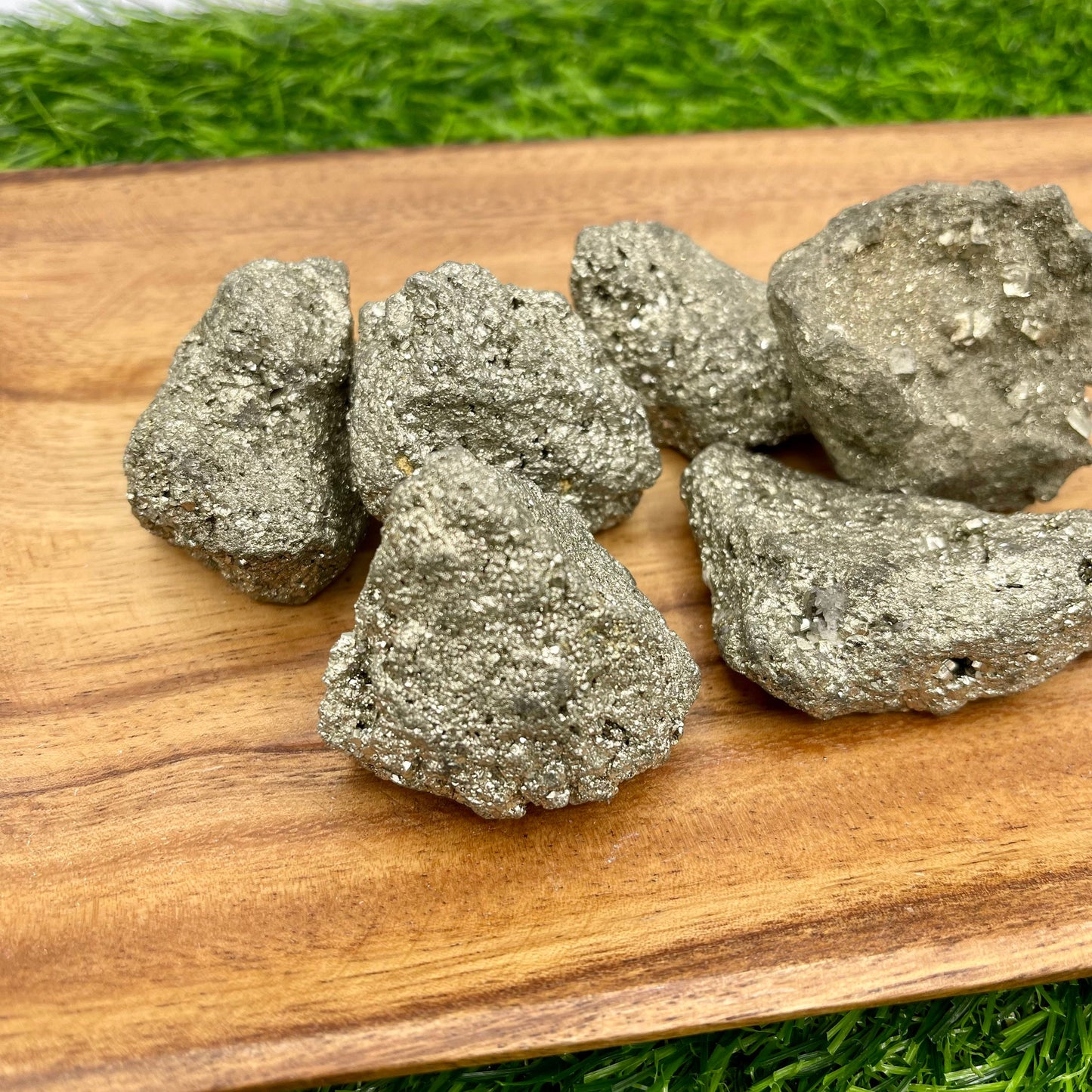 Raw Pyrite Clusters