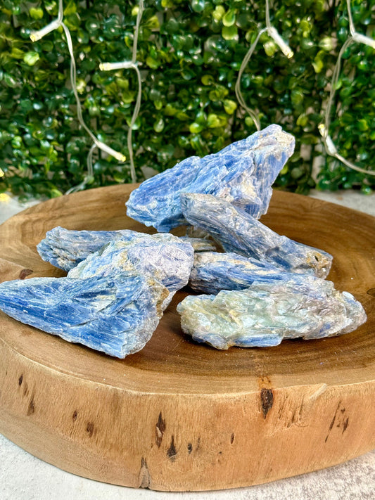 Raw Blue Kyanite Free Forms